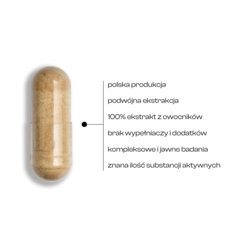 Kapsułki ReishImm Hefu z ekstraktem Reishi – wsparcie odporności, snu i równowagi emocjonalnej.